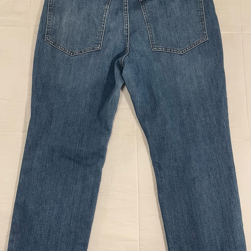Madewell Perfect Vintage Crop Jean High-Rise Wide-Leg Cropped Denim (Size 30) - Picture 9 of 9